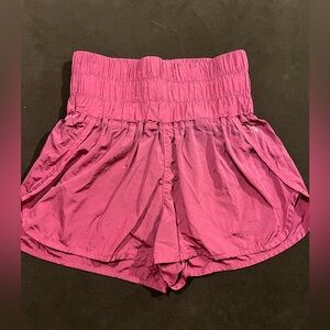 FP Movement by Free People High-Waisted Pink Shorts